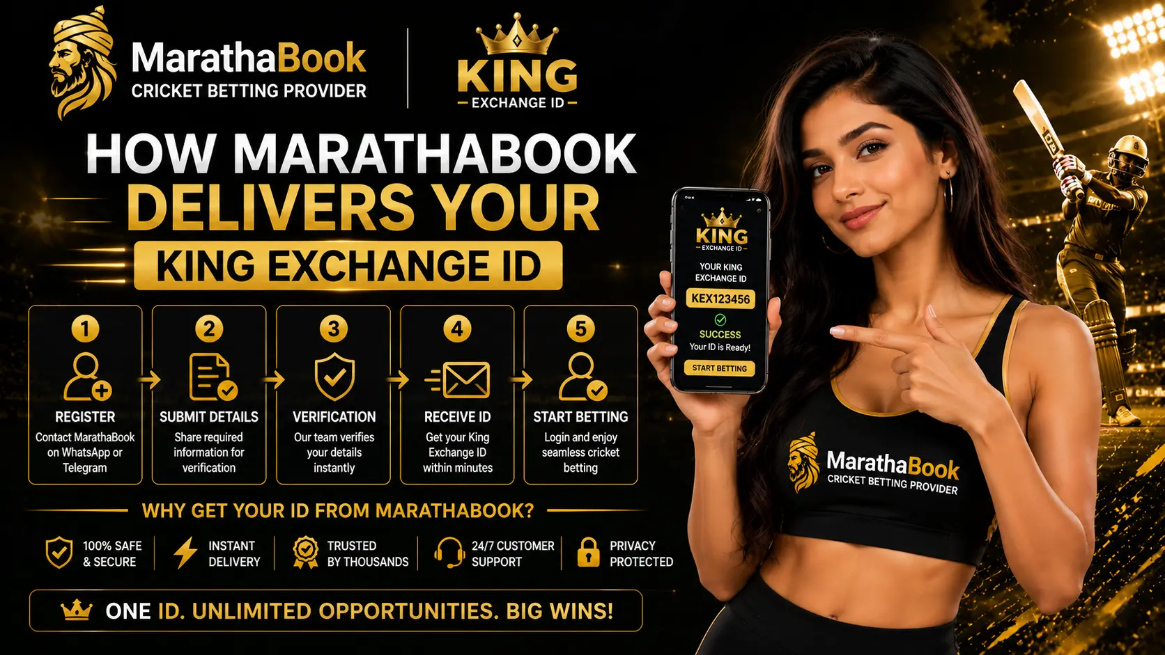 How MarathaBook Delivers Your King Exchange ID