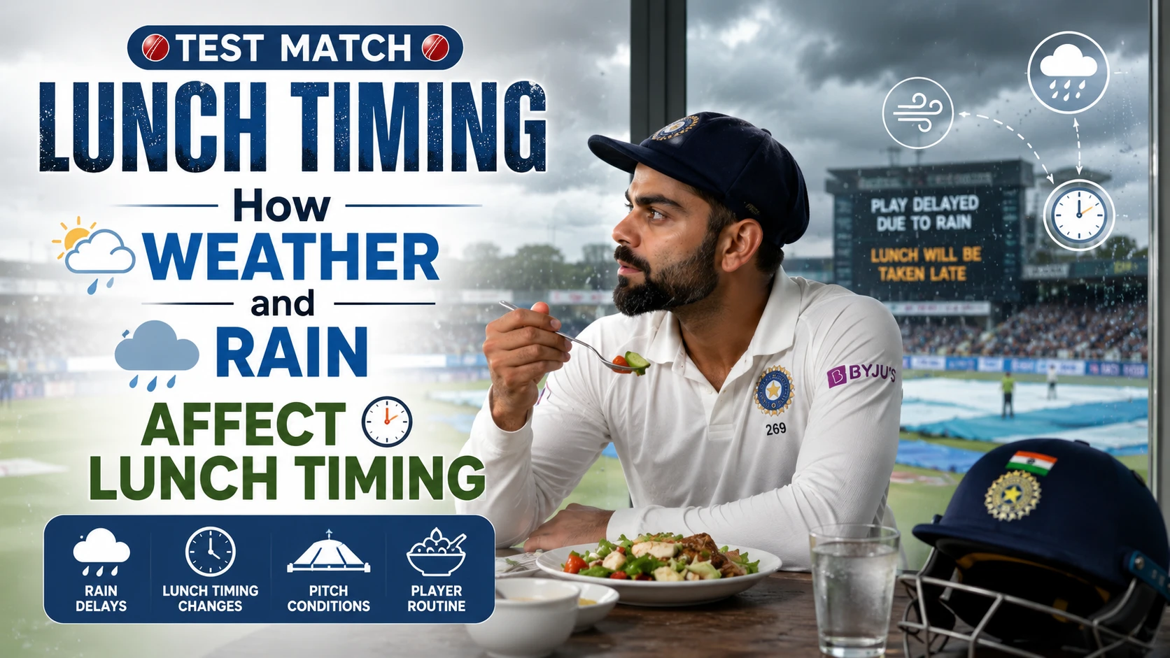 How Weather and Rain Affect Lunch Timing