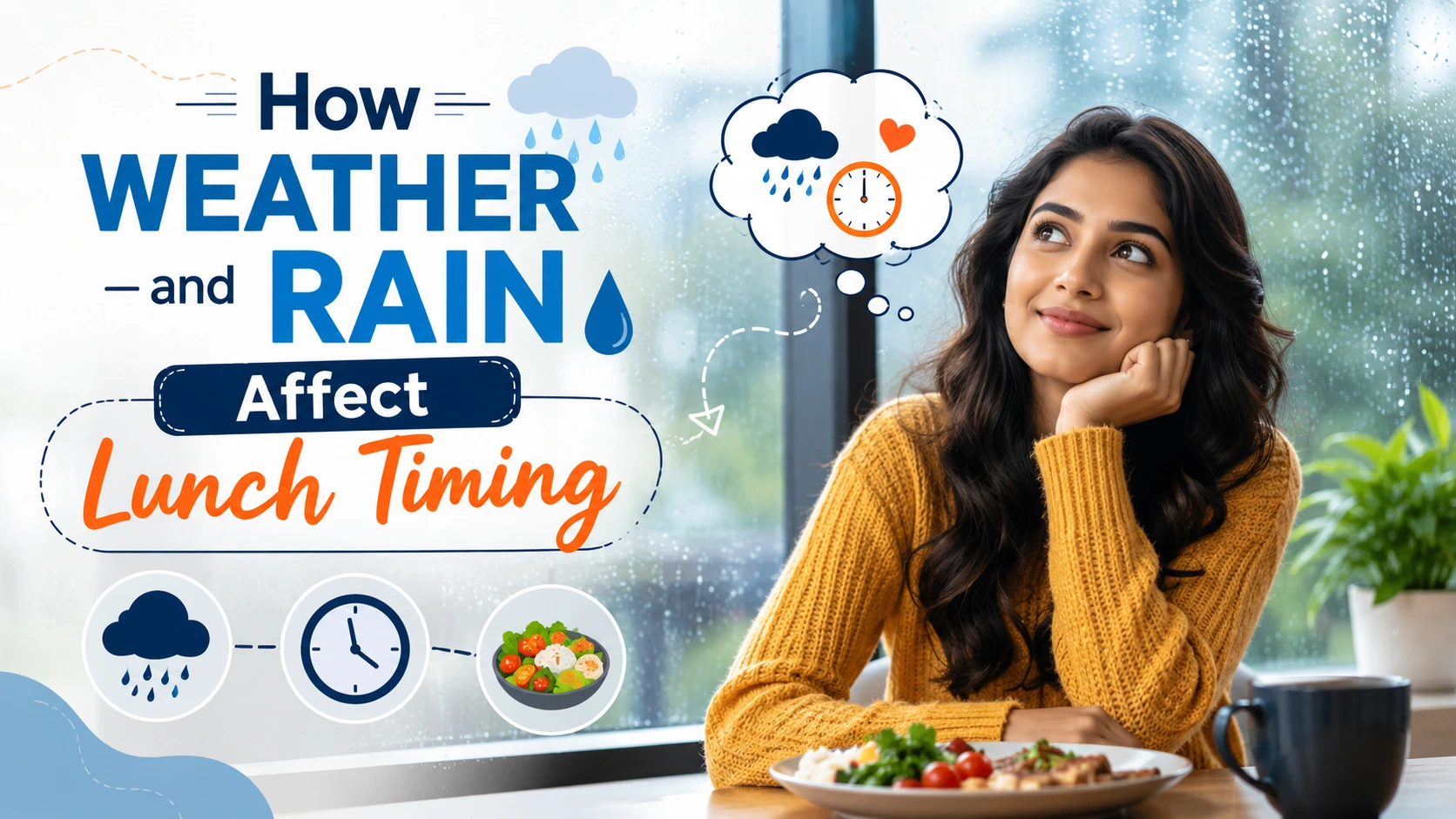 How Weather and Rain Affect Lunch Timing