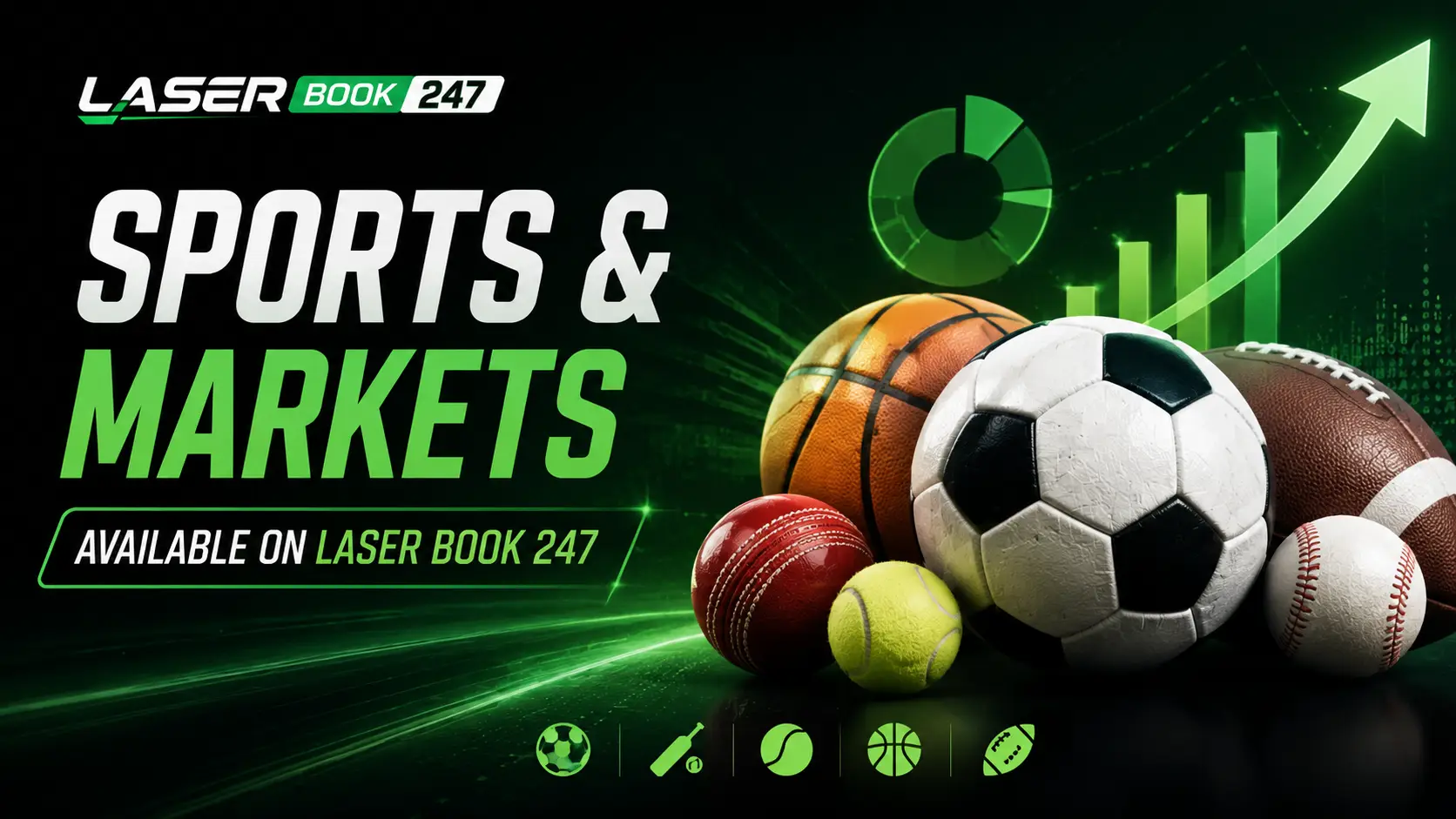 Sports & Markets Available on Laser Book 247