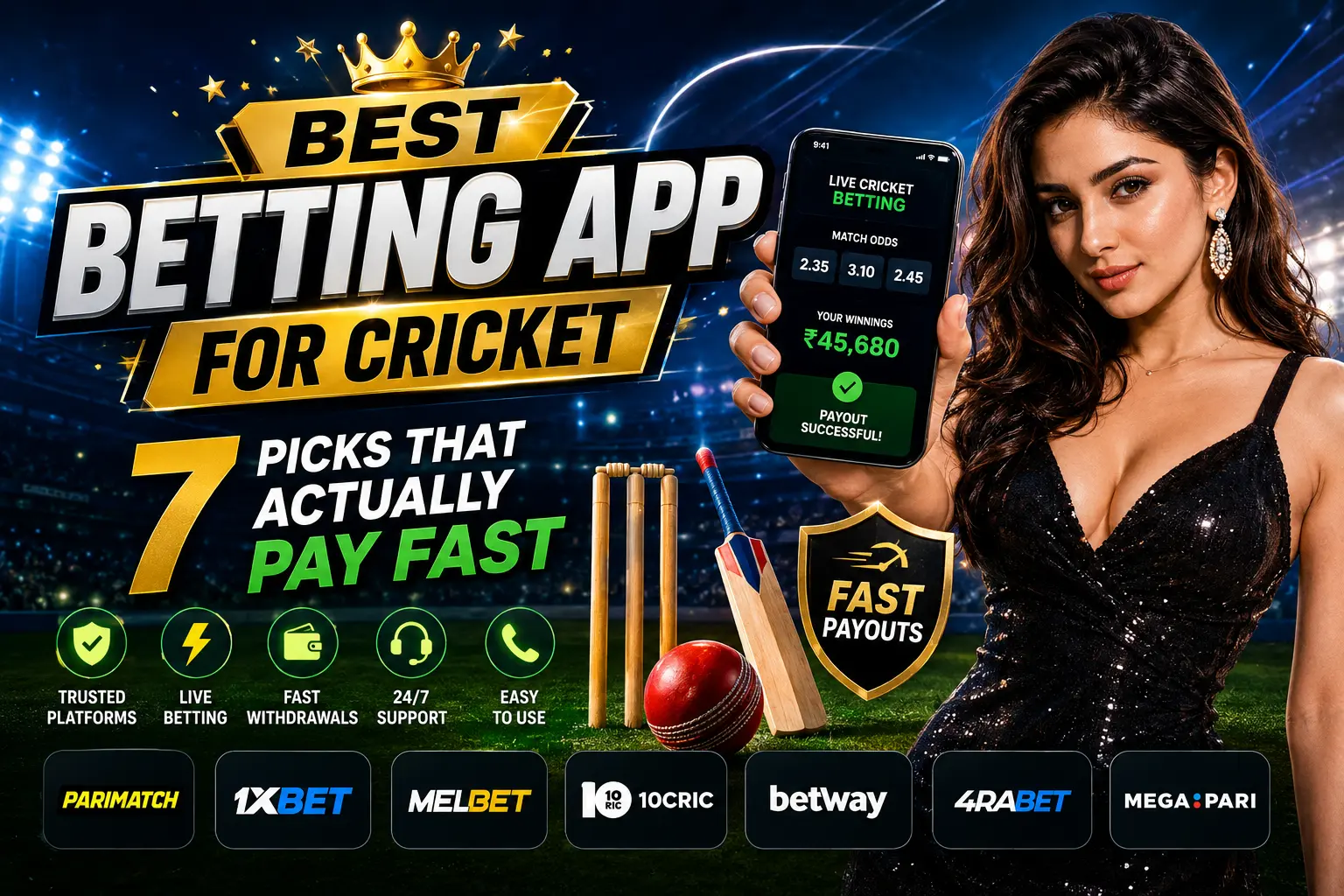 Best Betting App for Cricket : 7 Picks That Actually Pay Fast