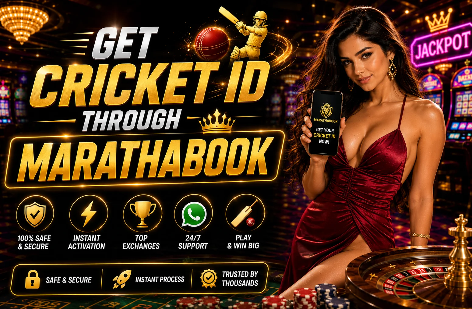 Getting a cricket ID on any of these exchanges through MarathaBook