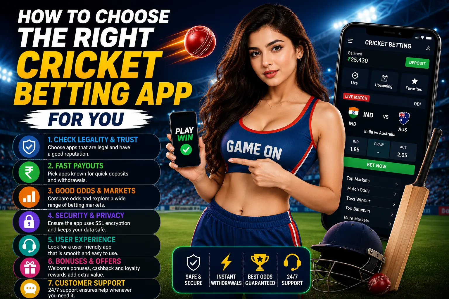 How to Choose the Right Cricket Betting App for You