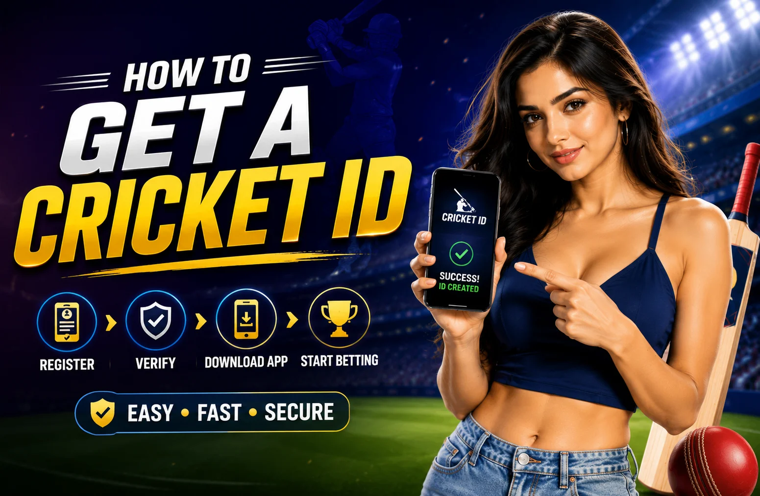 How to get a cricket ID: the usual process