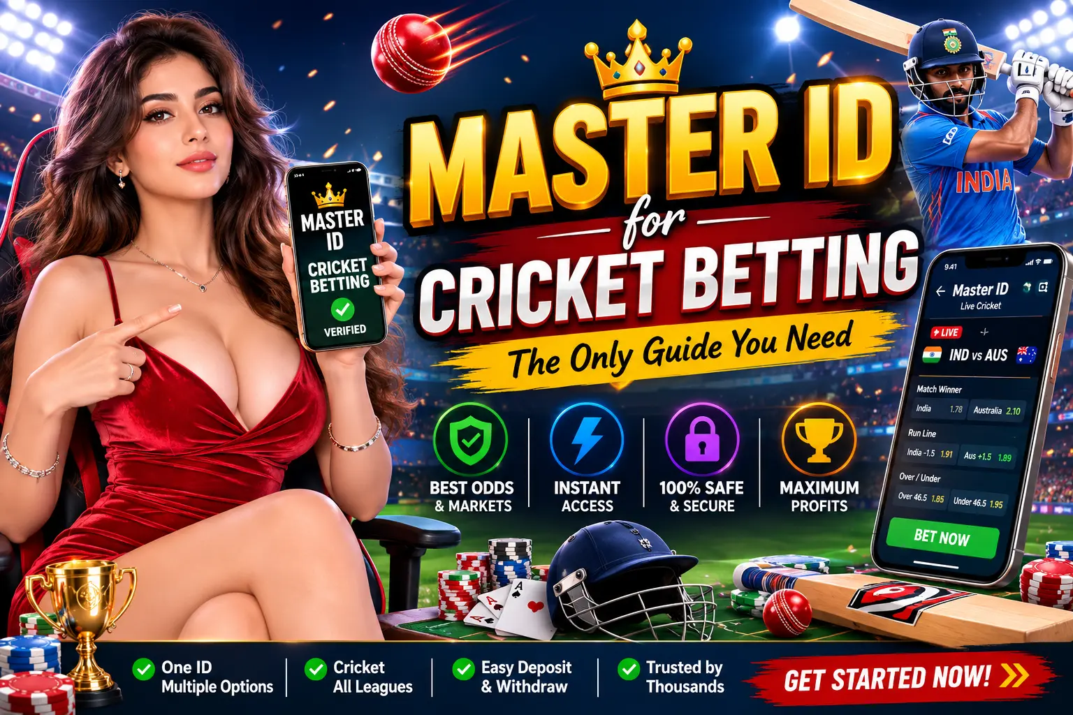 Master ID for Cricket Betting: The Only Guide You Need