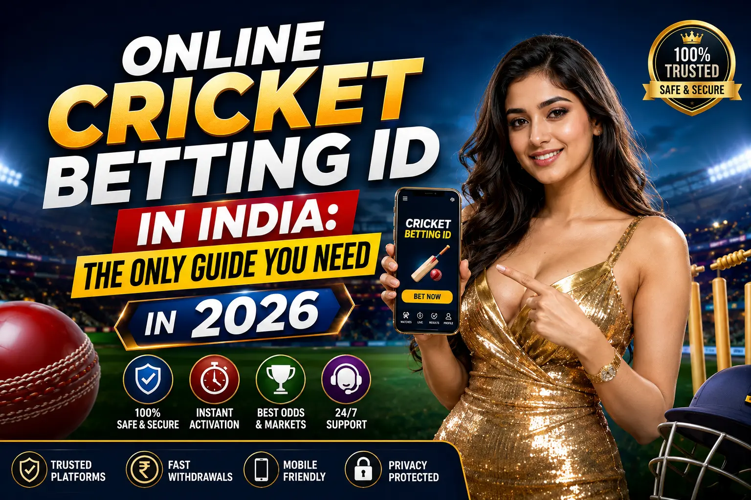 Online Cricket Betting ID in India: The Only Guide You Need in 2026
